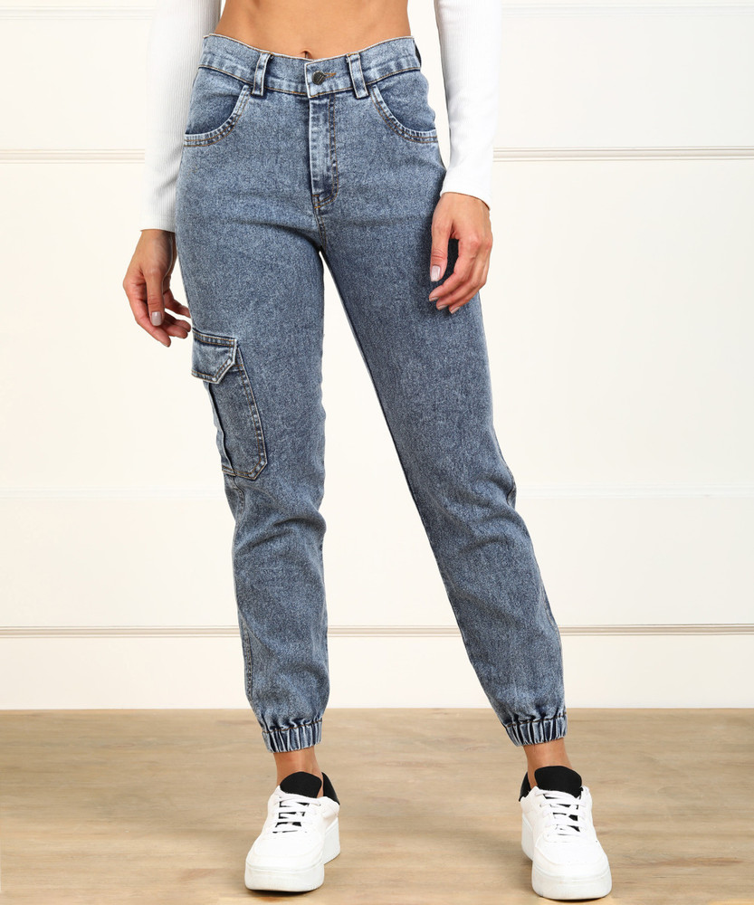 MONTREZ Jogger Fit Women Grey Jeans - Buy MONTREZ Jogger Fit Women Grey  Jeans Online at Best Prices in India | Flipkart.com