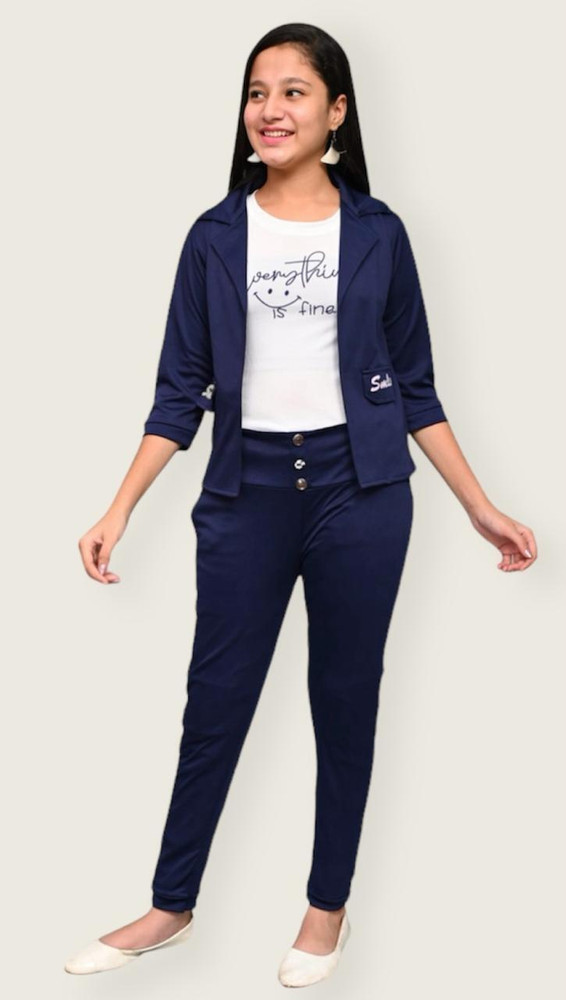 OUTLET Girls Casual Jacket T-shirt, Pant Price in India - Buy OUTLET Girls  Casual Jacket T-shirt, Pant online at Flipkart.com