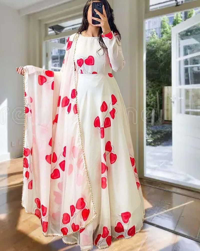 Embroidery Designer Long Kurtis Flipkart Embroidered Kurta