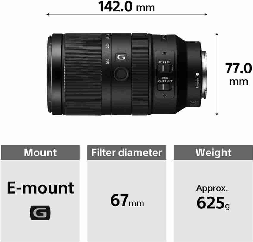 SONY SEL70350G Telephoto Zoom Lens - SONY : Flipkart.com