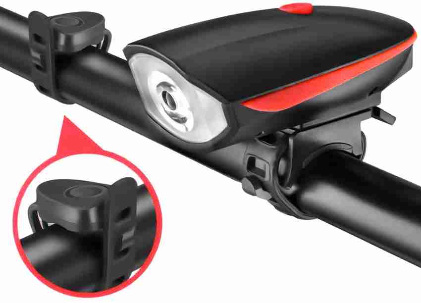 Usb Rechargeable Bike Bell Cycle Lights Bicycle S7599 Solar Light