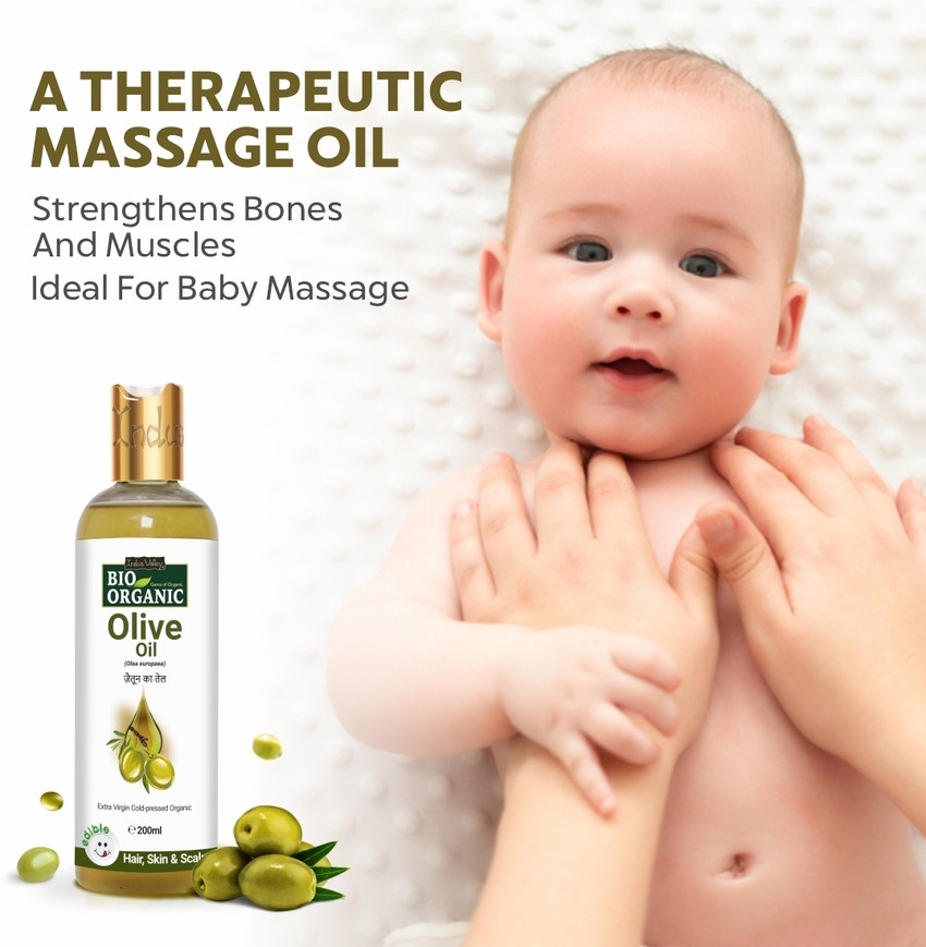 Indus Valley Bio Organic Olive Massage Oil For Skin Hair Multipurpose Benefits Buy Baby Care Products in India Flipkart