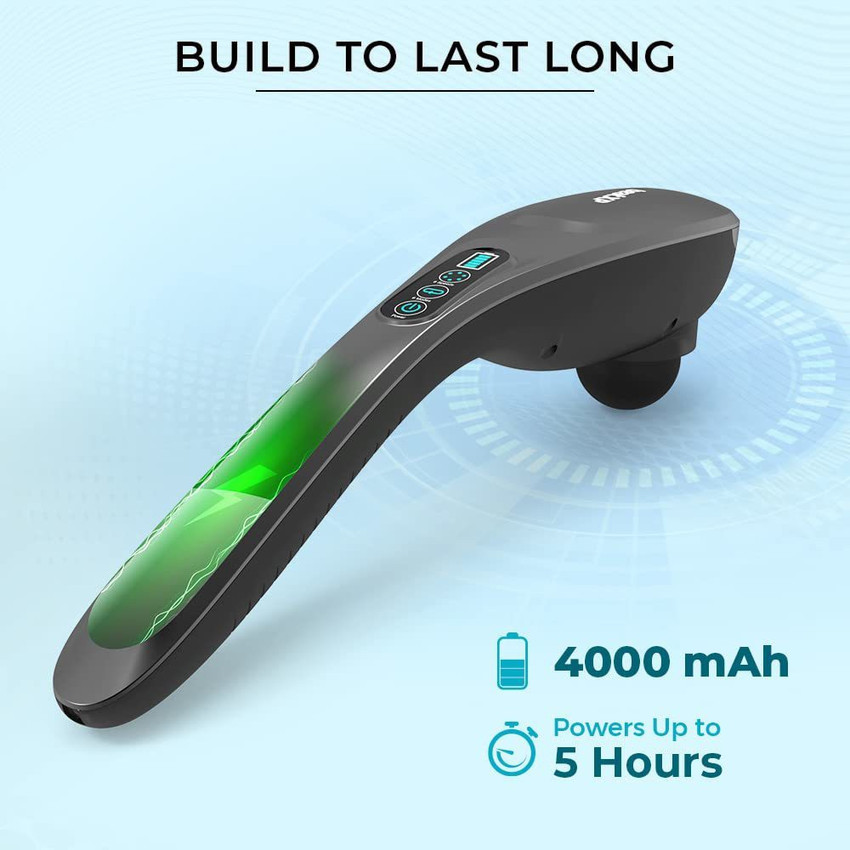 beatXP Stream Pro Hammer Cordless Body Massage Machine Full Body Pain Relief Handheld Percussion Massager