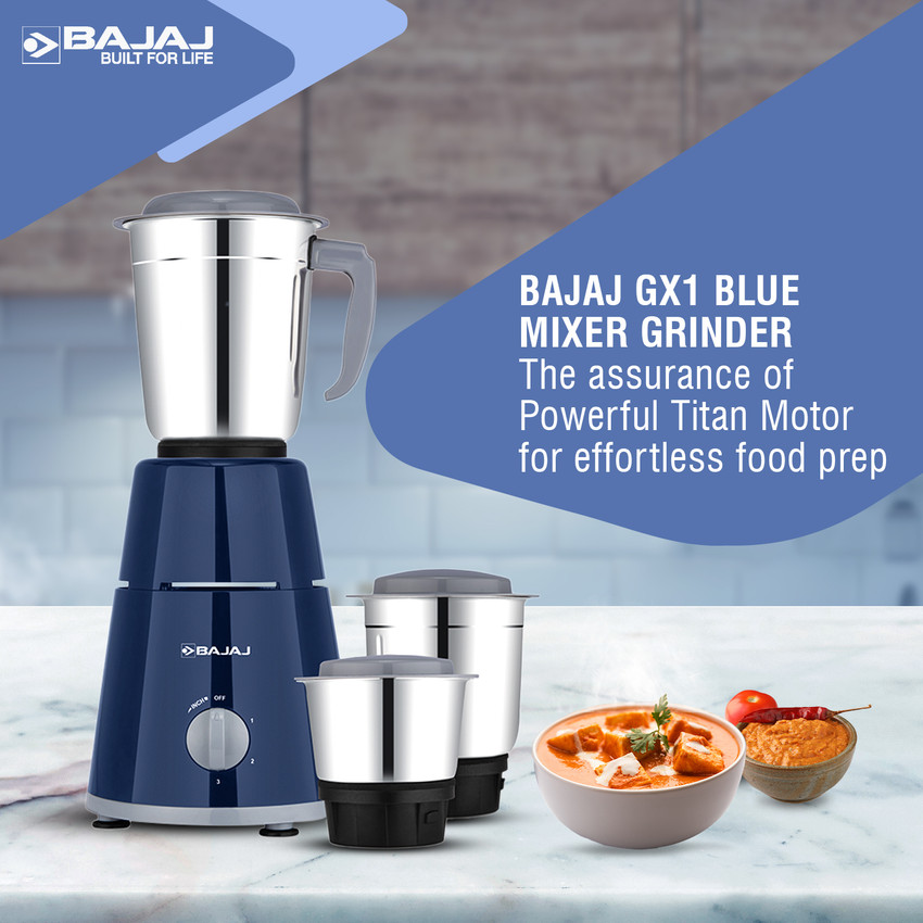 Bajaj Juicer Mixer Bajaj Gx11 750w Mixer Grinder Logo Bajaj Mixer