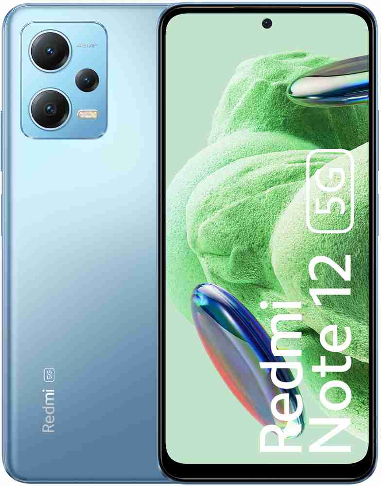 REDMI Note 12 5G (Mystique Blue, 128 GB) (4 GB RAM)