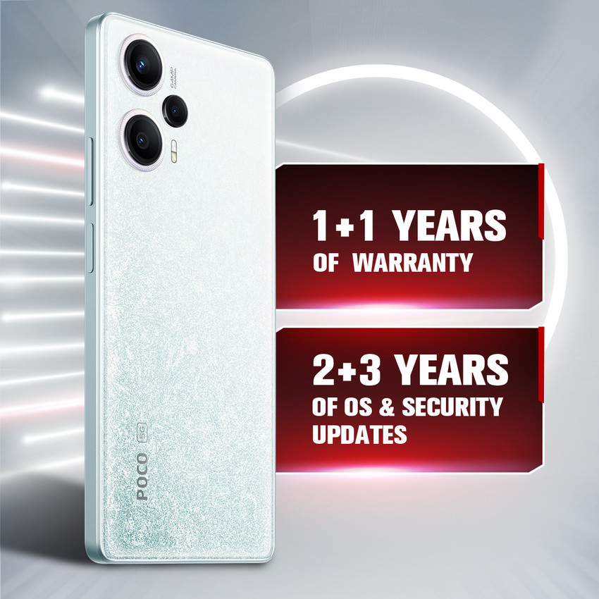 POCO F5 5G (Snowstorm White, 256 GB) (8 GB RAM)