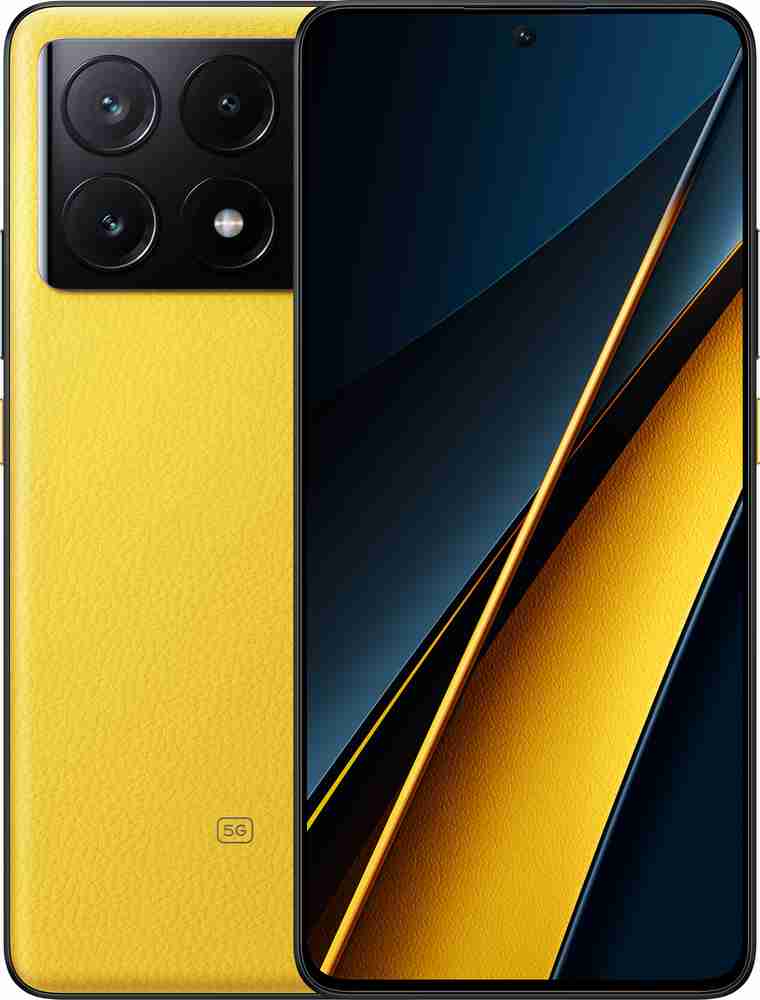 POCO X6 Pro 5G (Yellow, 256 GB) (8 GB RAM)