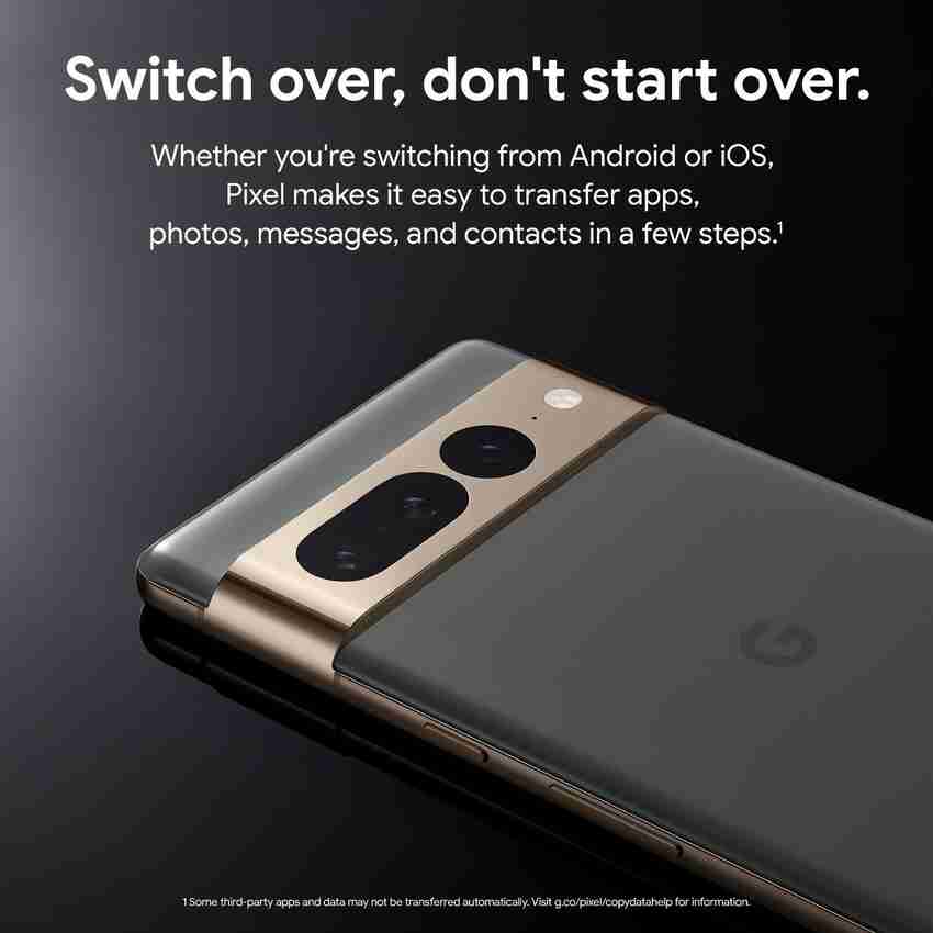 Google Pixel 7 Pro (Obsidian, 128 GB) (12 GB RAM)