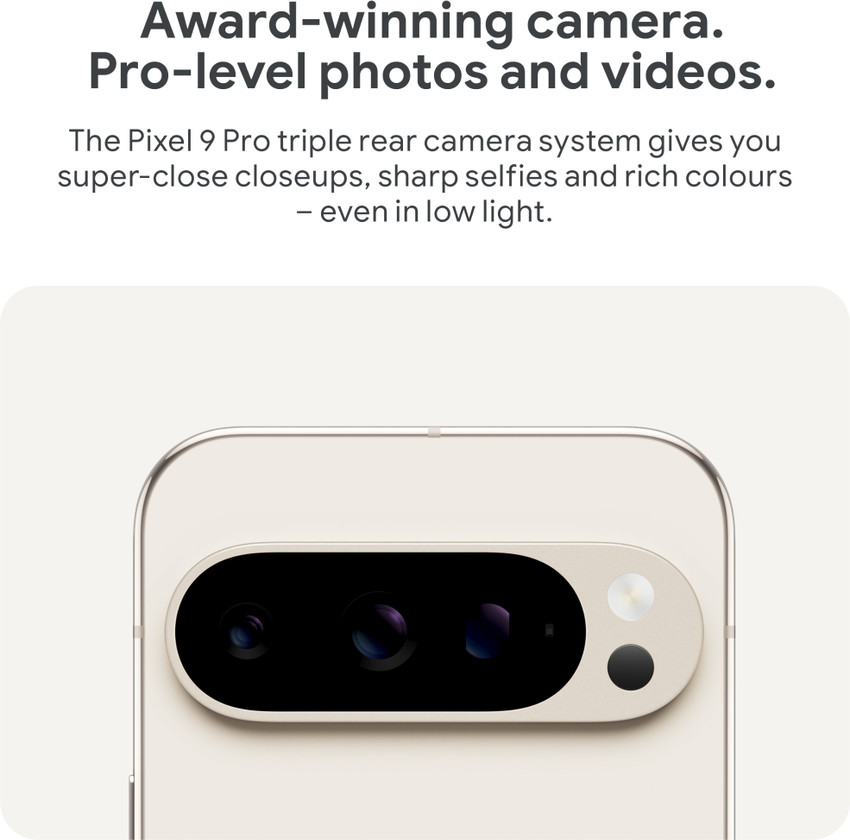Google Pixel 9 Pro ( 256 GB Storage, 16 GB RAM ) Online at Best 