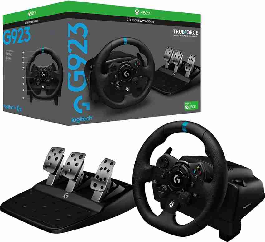 Logitech G923 Racing Wheel | Pedals | Dual Clutch | TRUEFORCE 