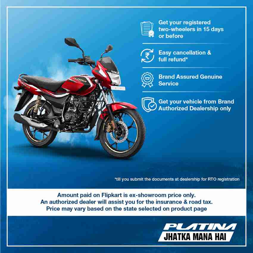 Bajaj Ct 100 Platina Bike Platina Bike Bajaj Ct 100 Down Payment