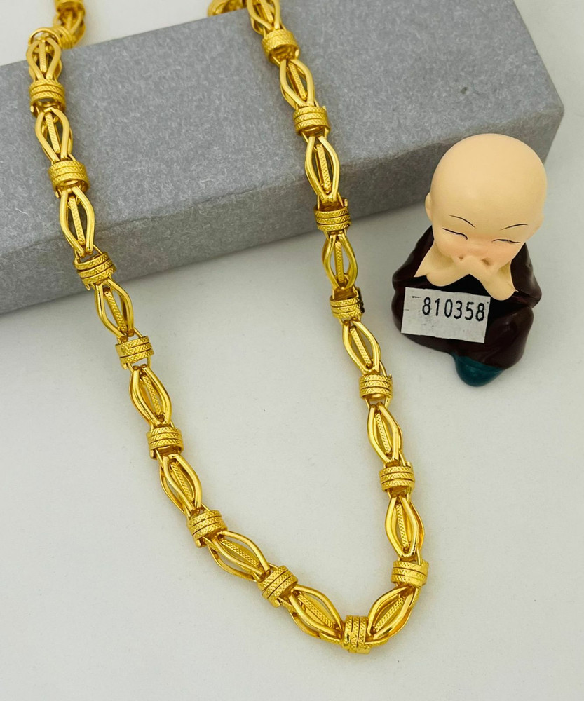 LASAVAMON 1 gram High Quality Indian Polished Gold Plated Gold 