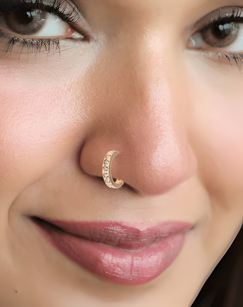 Nose pin without piercing flipkart sale