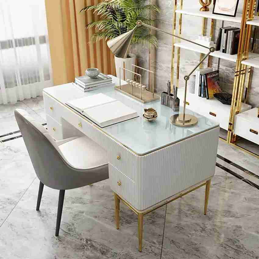 Office Table With Glass Top