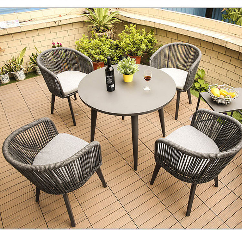 metal garden chair set