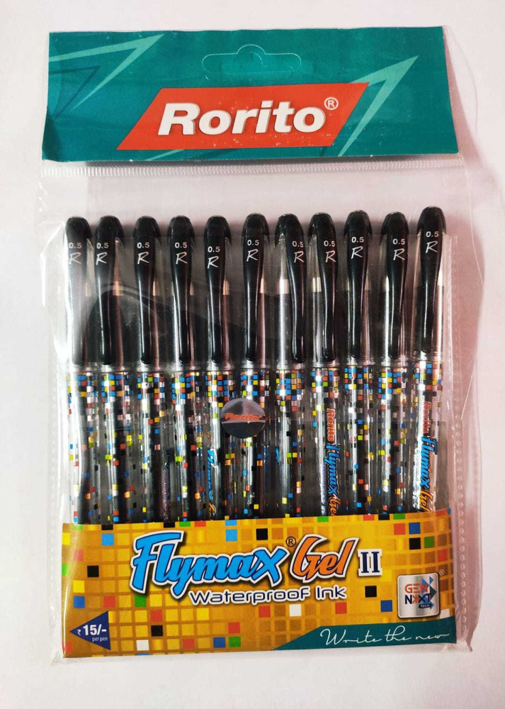 Rorito Flymax Gel Rorito Fasty Gel Rorito Gel Pens 10 Rs Rorito