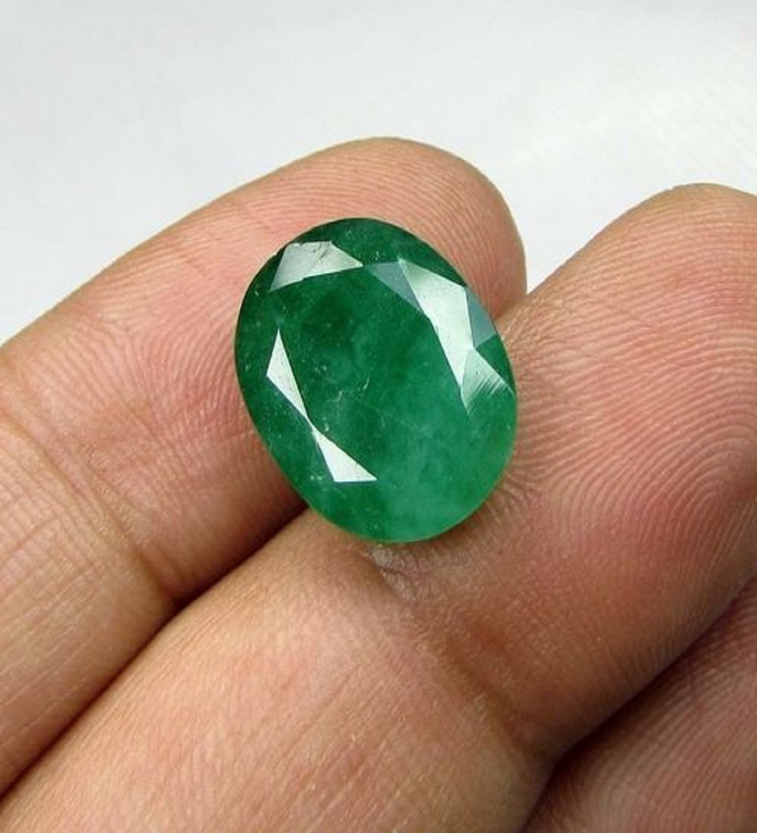 Gems Jewels Online 8.25 Ratti Certified Natural Colombian Emerald Panna Stone Emerald Stone Price in India Buy Gems Jewels Online 8.25 Ratti Certified Natural Colombian Emerald Panna Stone Emerald