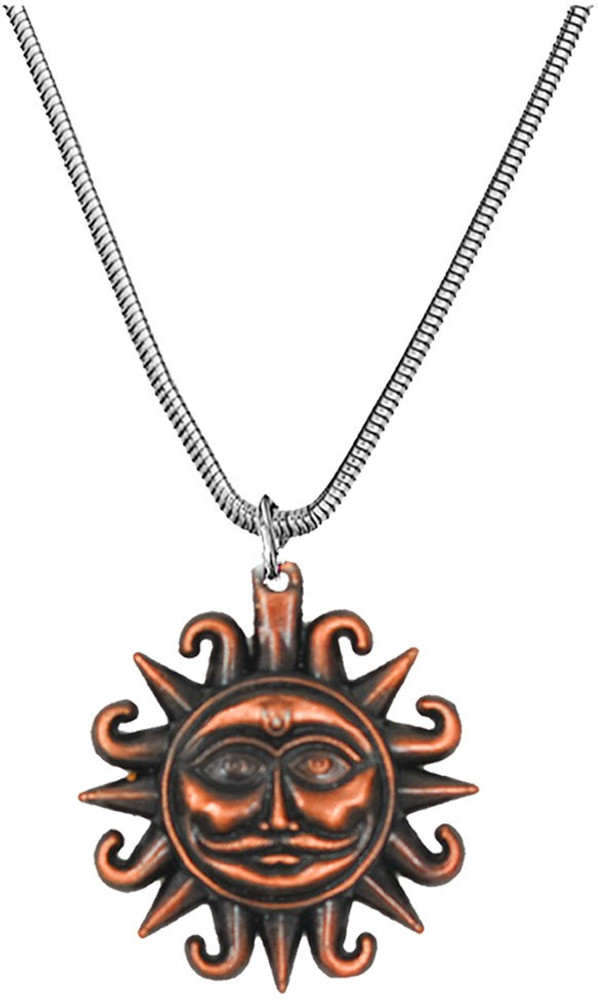 AFH Shree Surya Lord Sun Charm Copper Locket with Snake Chain Pendant Men Women Metal Pendant Price in India Buy AFH Shree Surya Lord Sun Charm Copper Locket with Snake Chain Pendant