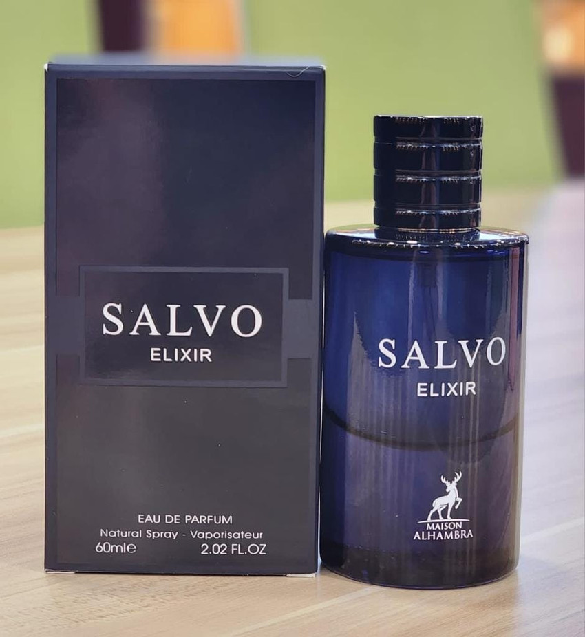 香水(男性用) alhambra salvo elixir edp 60ml Salvo Elixir EDP Eau De Parfum By Maison Alhambra 60 ML