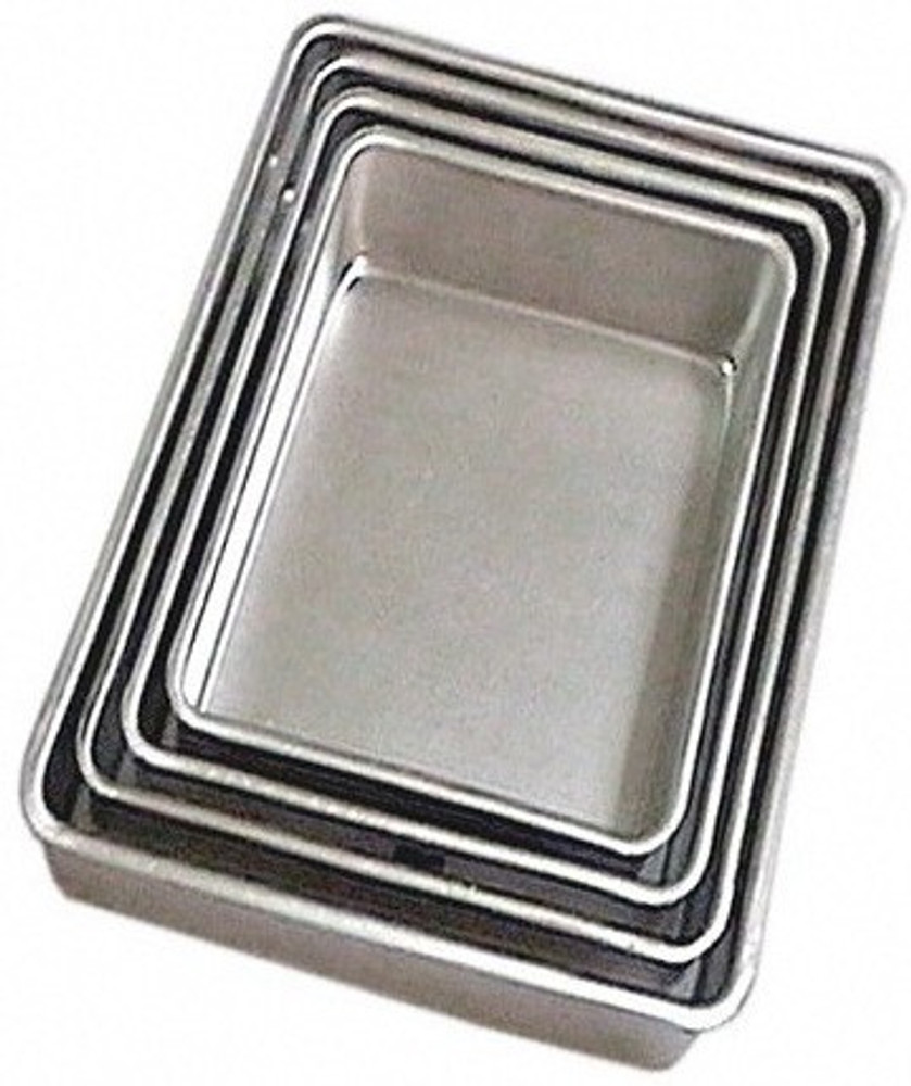 Baking Tray Aluminium Square Cake Mould Tray Aluminium Cake Mould