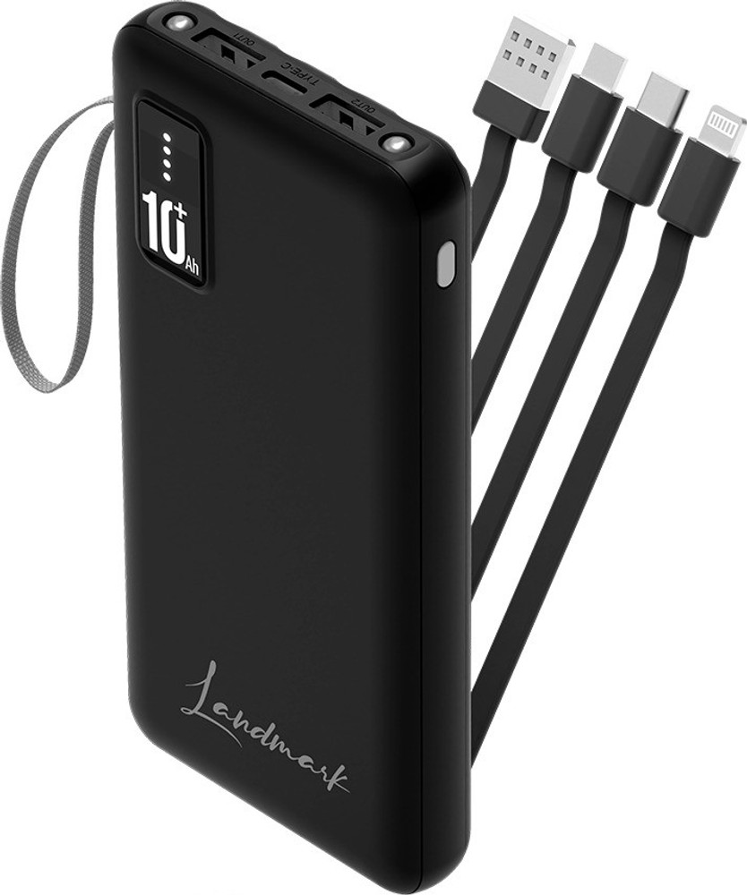 Landmark 10000 mAh Power Bank Price in India Buy Landmark 10000 mAh Power Bank online at Flipkart