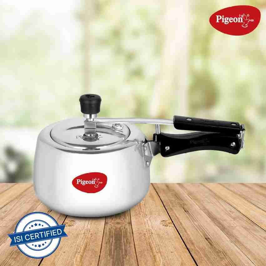 Litre Pigeon Inner Lid Pressure Cooker Induction Bottom Induction