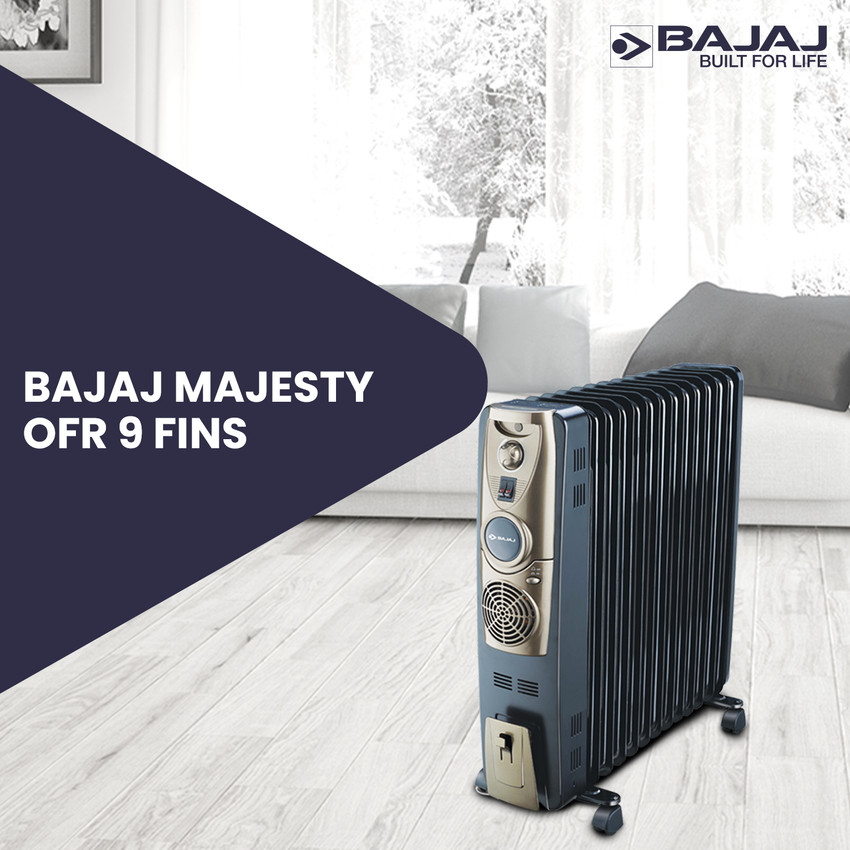 Filled Room Bajaj Majesty Rh 13f Room Heater Bajaj Majesty RH 13F