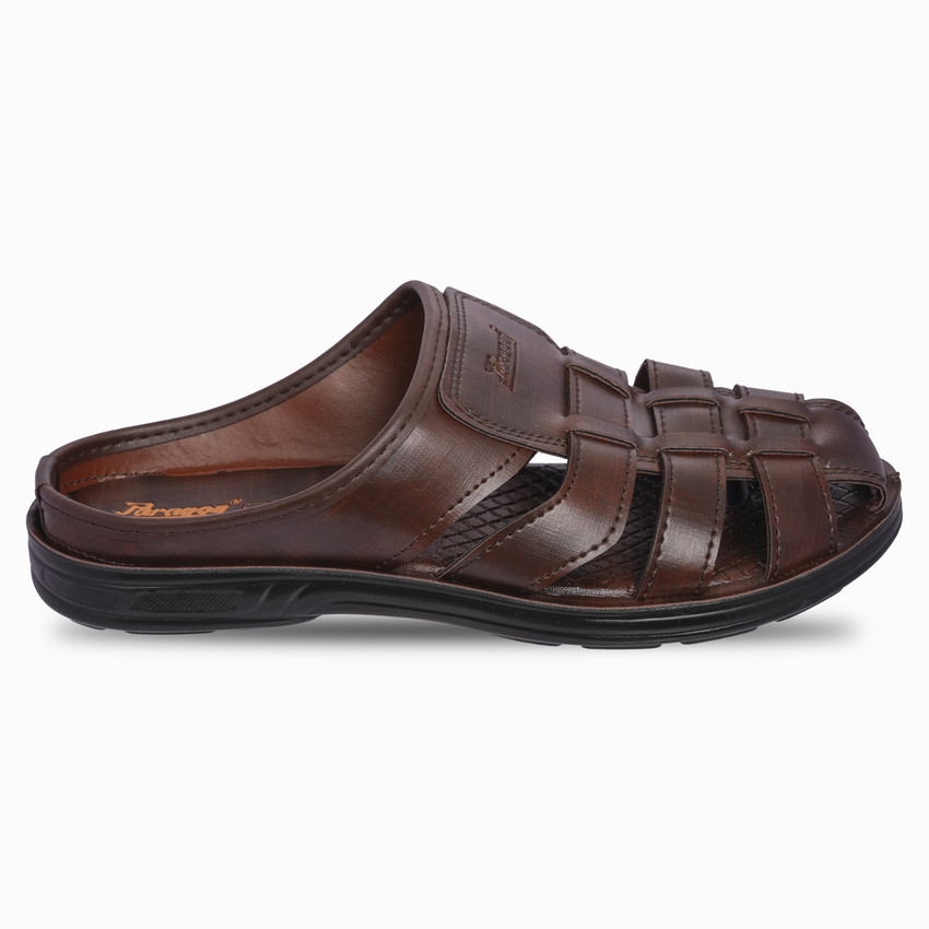 paragon max men's brown sandals