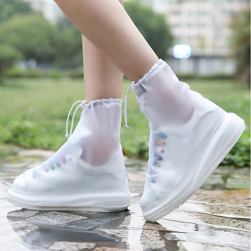 Boots Waterproof Shoe Cover Silicone Clear PVC Shoe Covers
