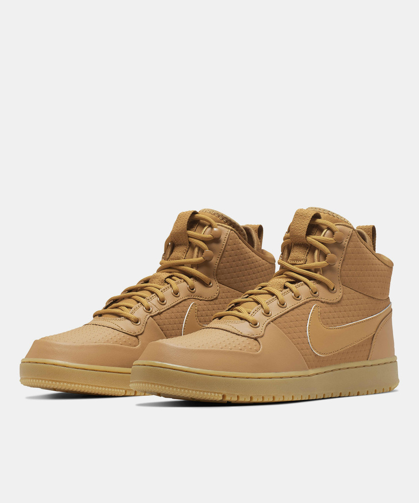 nike court borough mid wheat