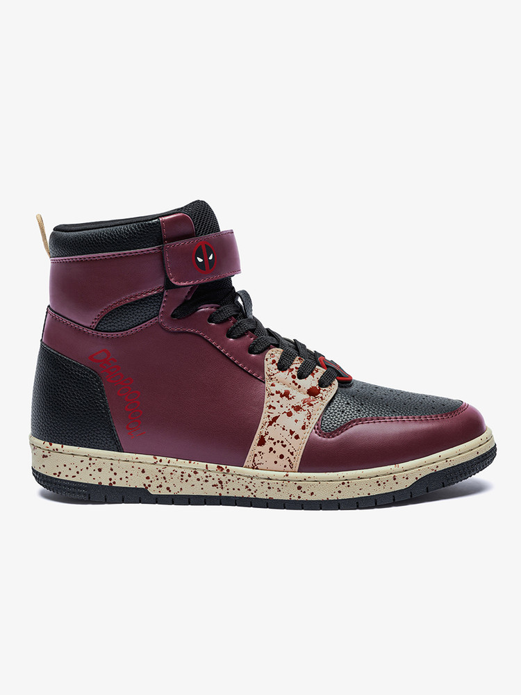 deadpool high top sneaker