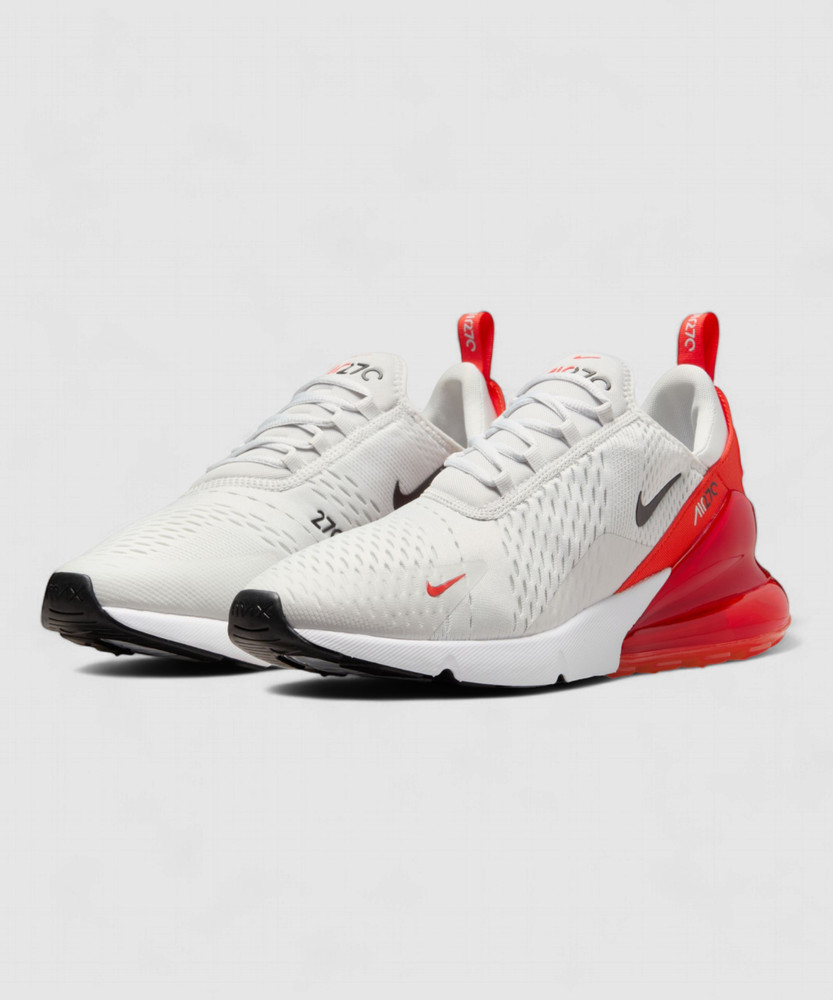 air max 270 white and red