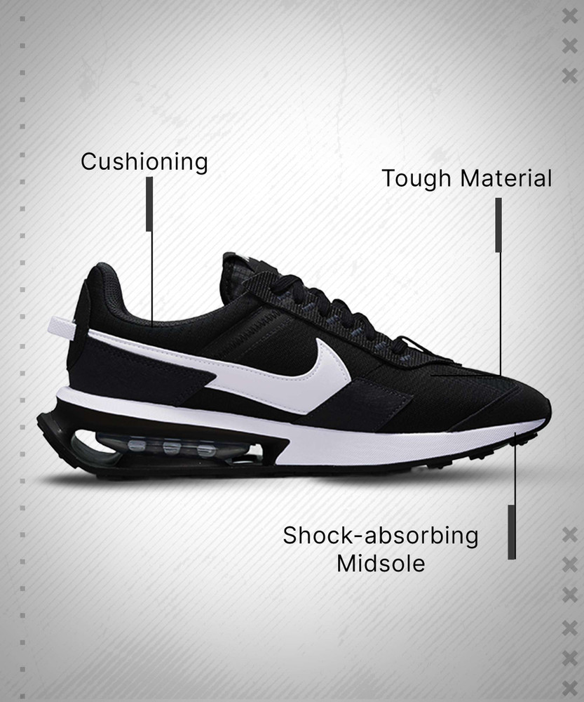 black nike air max pre day