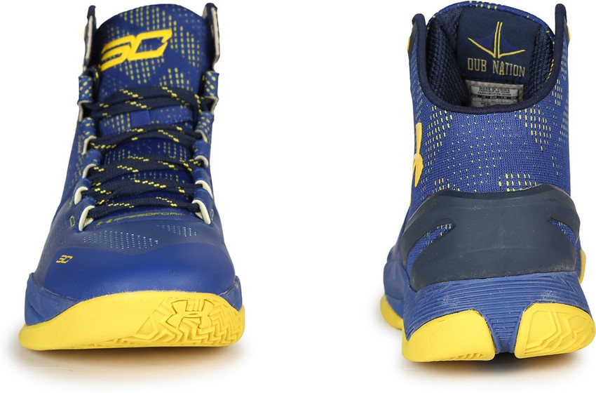 Yellow Under Armor Stephen Curry Basketball Under Armour Stephen
