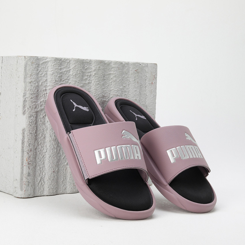 ladies puma slides