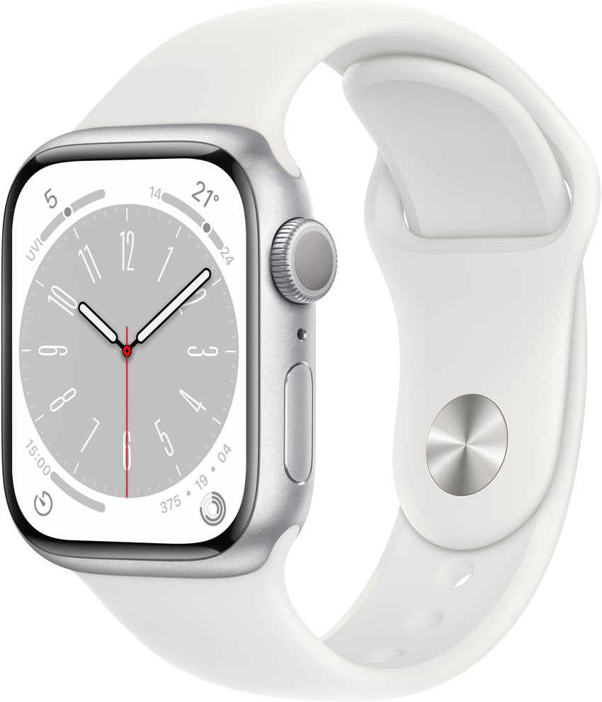 Apple Watch Series 8, 41mm GPS ECG app, Temperature sensor, IPX6 