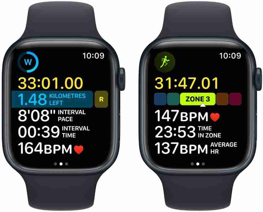 Apple Watch Series 8, 45mm GPS + Cellular ECG app, Temperature 
