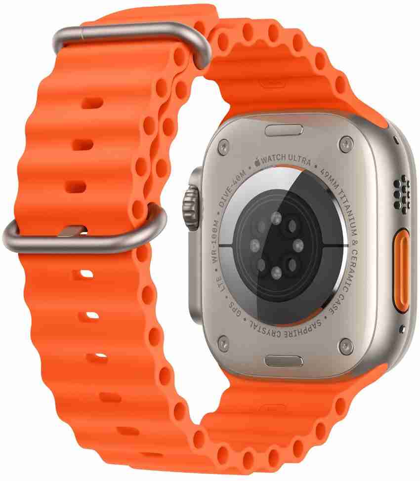 Apple Watch Ultra 2 GPS + Cellular 49mm Titanium Case with Orange 