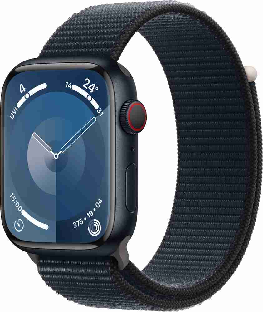 Apple Watch Series 9 GPS + Cellular 45mm Midnight Case & Midnight 