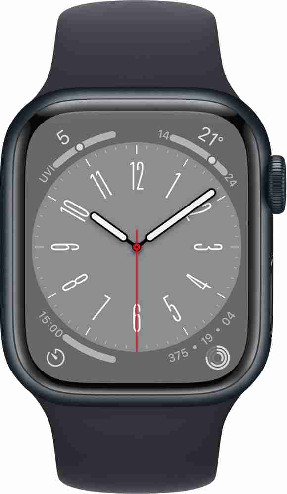 Apple Watch Series 8, 41mm GPS ECG app, Temperature sensor, IPX6 