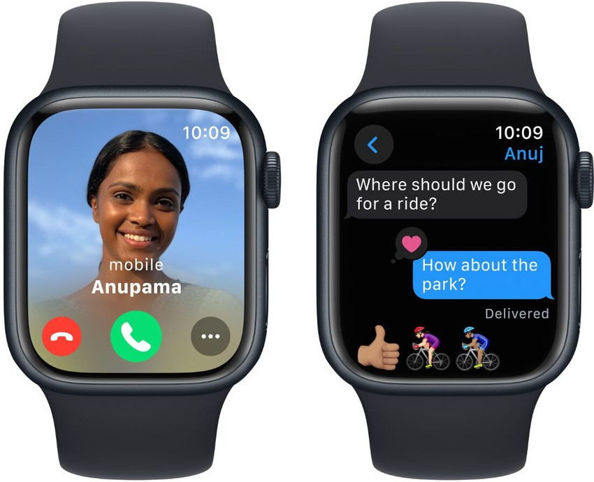 Apple GPS 41mm Midnight Aluminium Case with Midnight Sport Band  