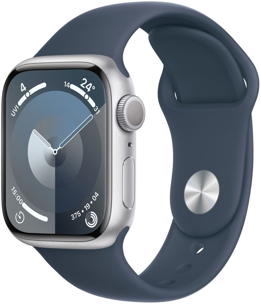 Apple Watch Series 9 GPS 41mm Silver Aluminium Case with Storm 