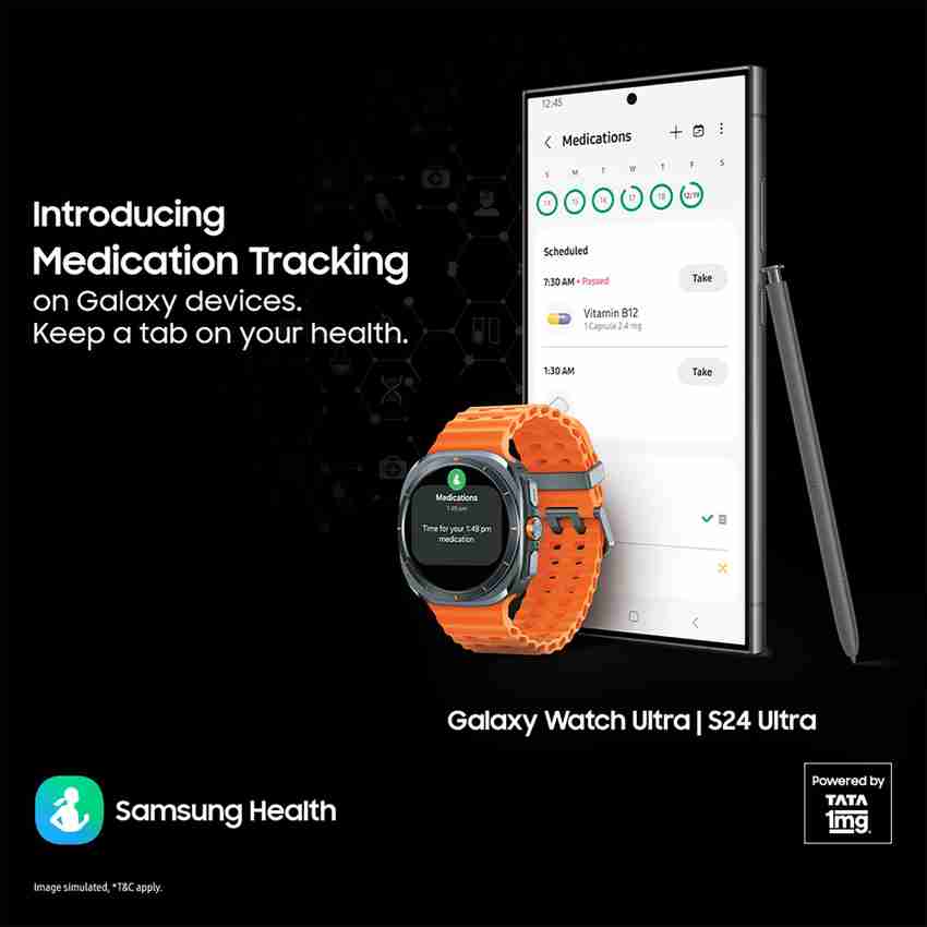 SAMSUNG Galaxy Watch Ultra LTE Price in India - Buy SAMSUNG Galaxy 