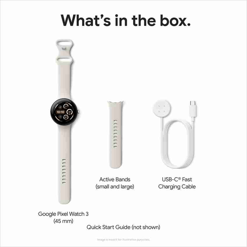 Google Pixel Watch 3 (41 mm), AMOLED LTPO display, Advanced motion 