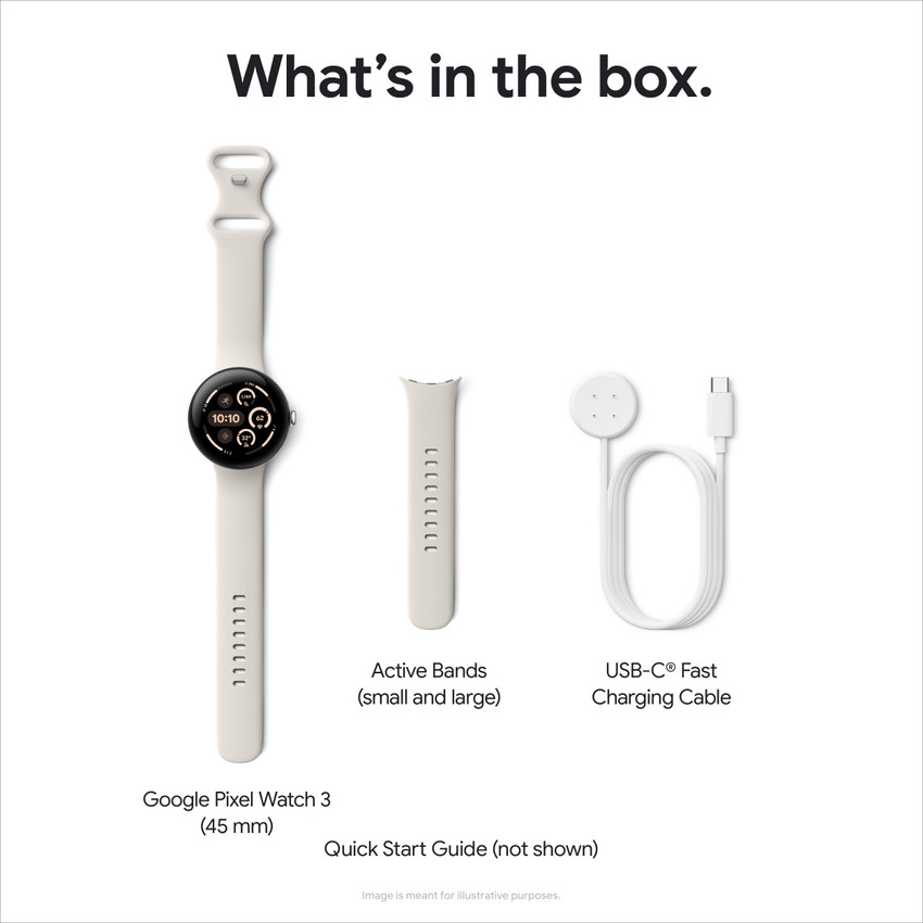 Google Pixel Watch 3 (45 mm), display, Advanced motion sensing 