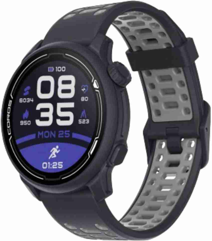 COROS PACE 2 Dark Navy Premium GPS Sport Watch with Silicone Band 