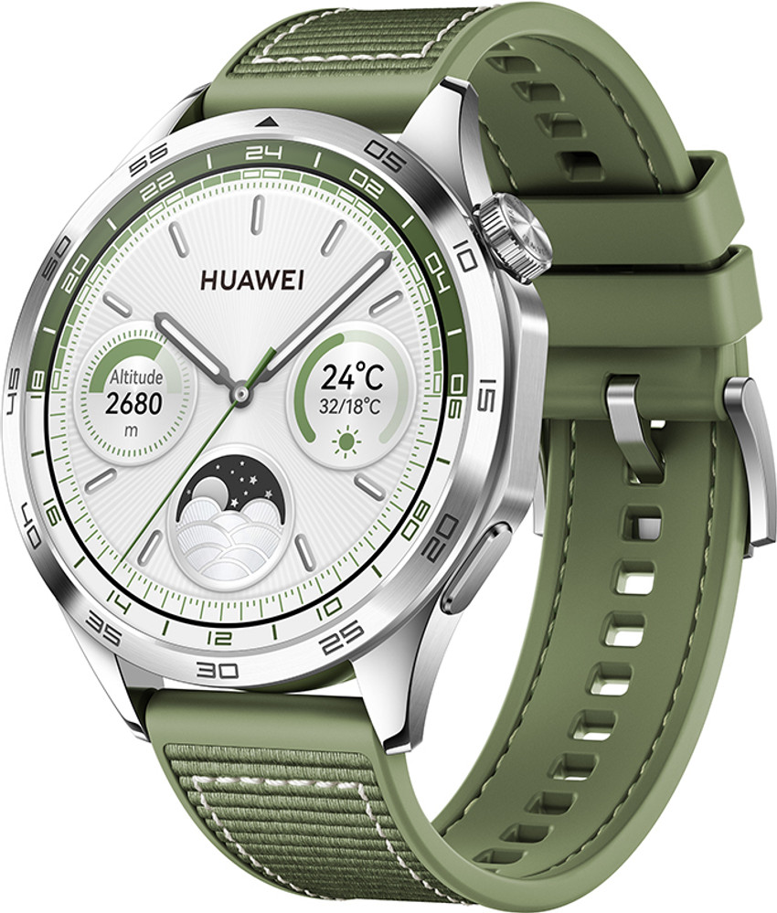 Huawei Watch GT4 46mm 14 Days Battery Life, TruSeen Tech for 24/7 
