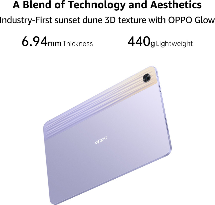 OPPO Pad Air 4 GB RAM 128 GB ROM 10.36 inch with Wi-Fi Only Tablet 