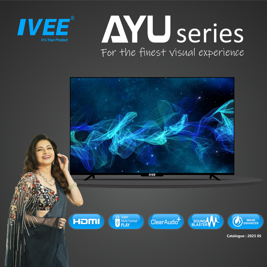 IVEE AYU 108 cm (43 inch) Full HD LED Smart Android Based TV 