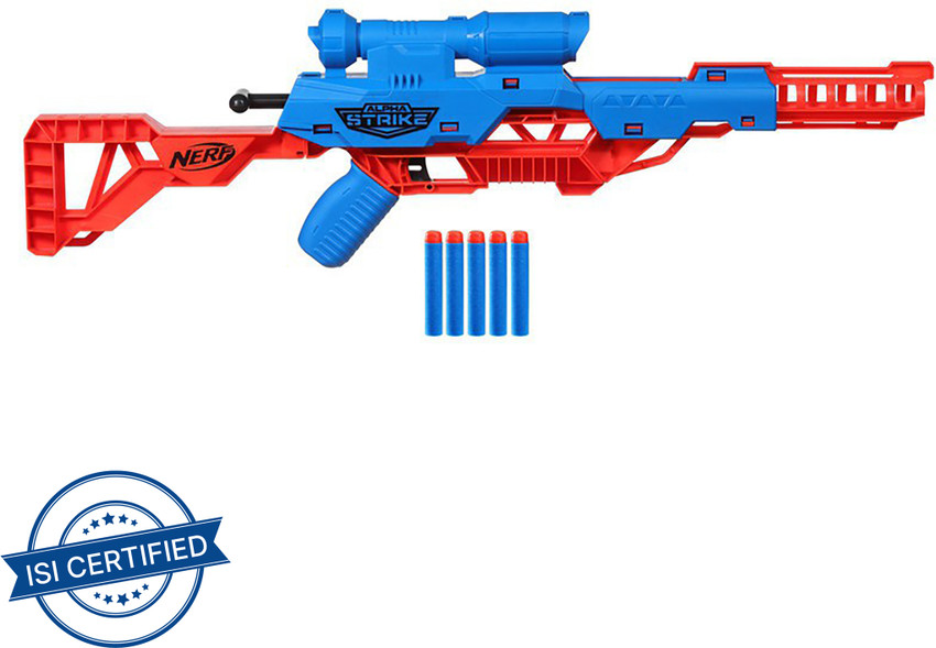 Alpha Strike Pistola Nerf Elite Lanzadores Alpha Strike Nerf